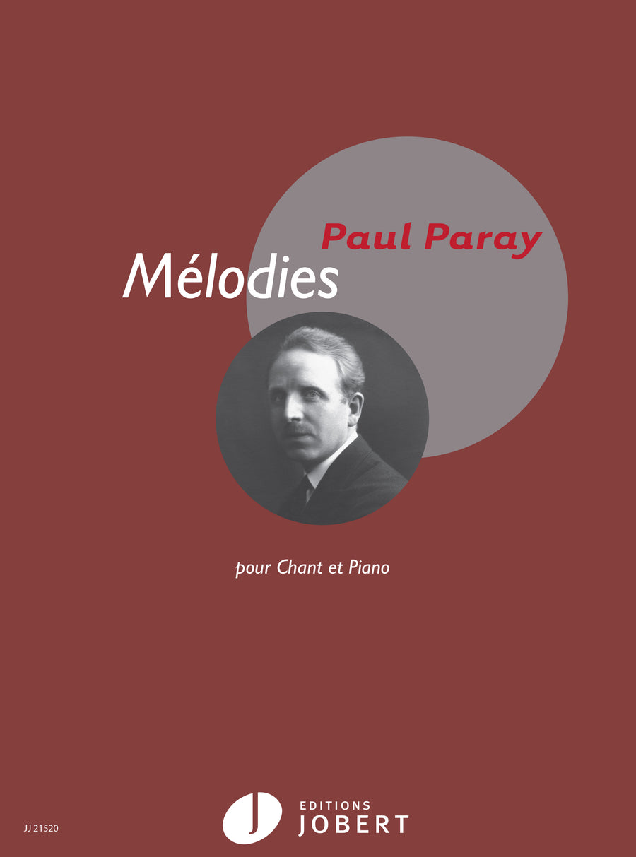 Mélodies - partition chant, Paul Paray