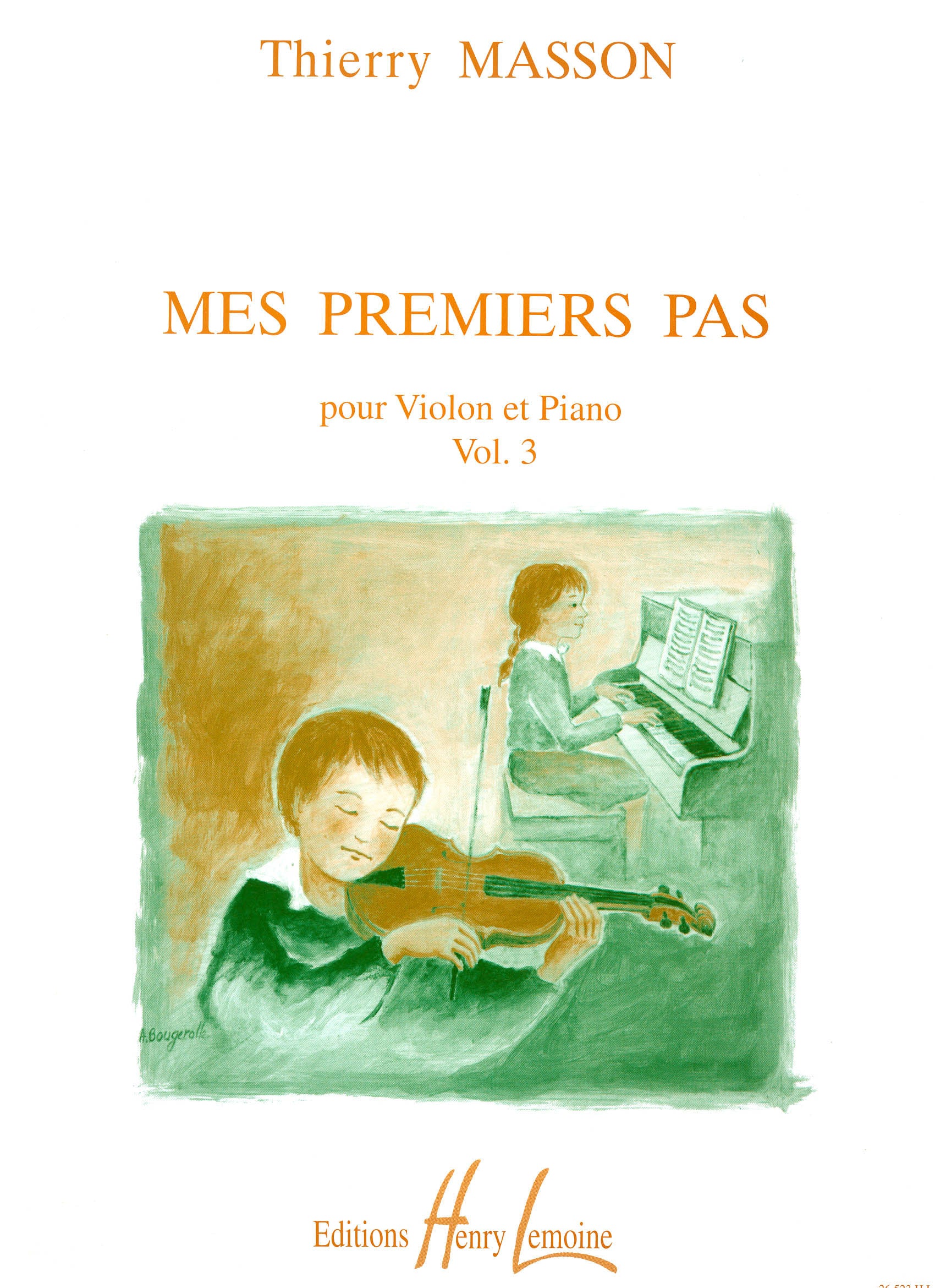 Partition violon - Mes premiers pas Vol.3 | Paul Beuscher