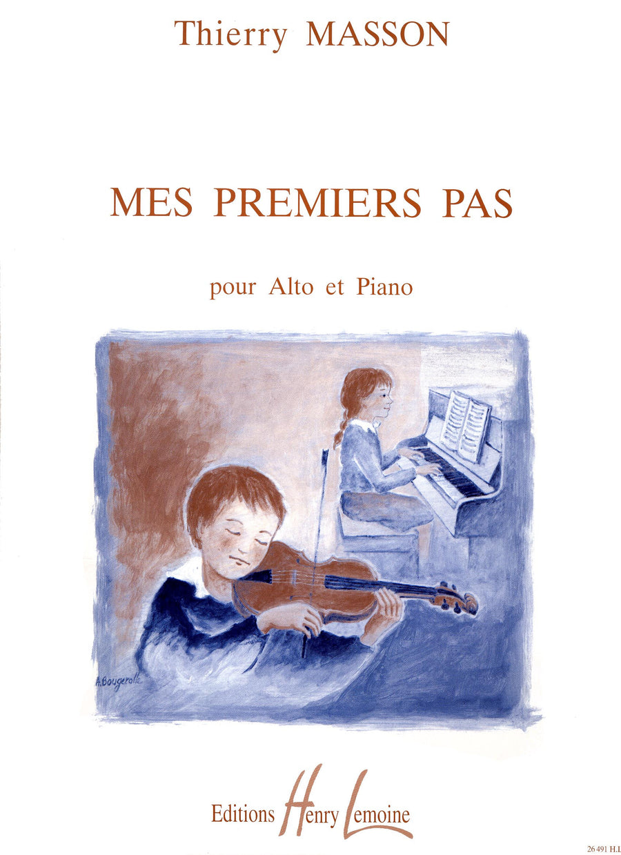 Mes premiers pas - partition alto, Thierry Masson
