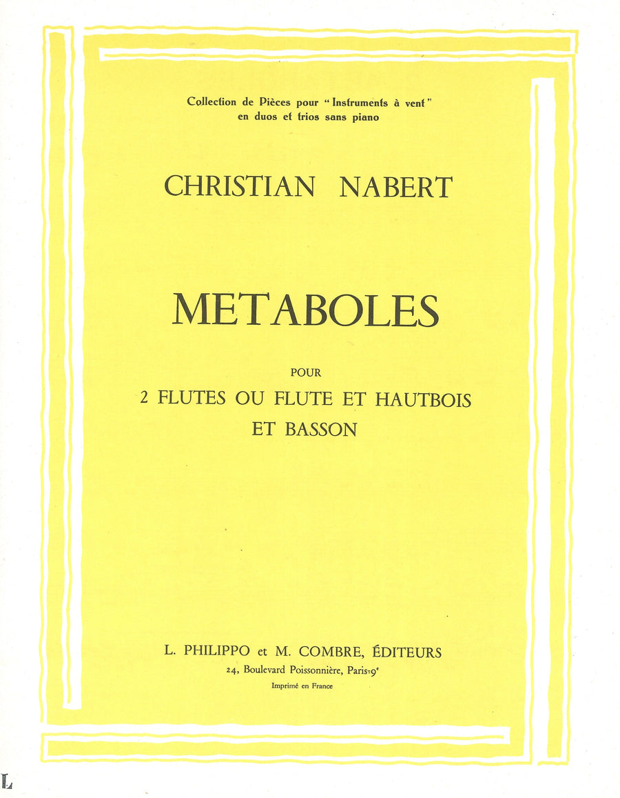 Métaboles (2)
