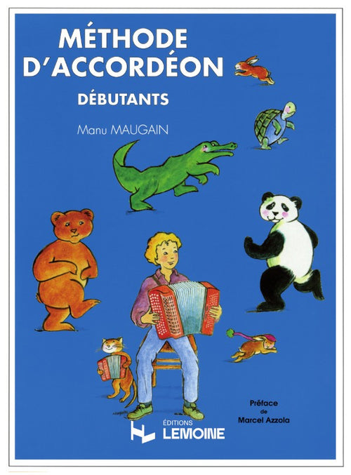 Méthode d'accordéon Vol.1 - méthode d'accordéon, Manu Maugain