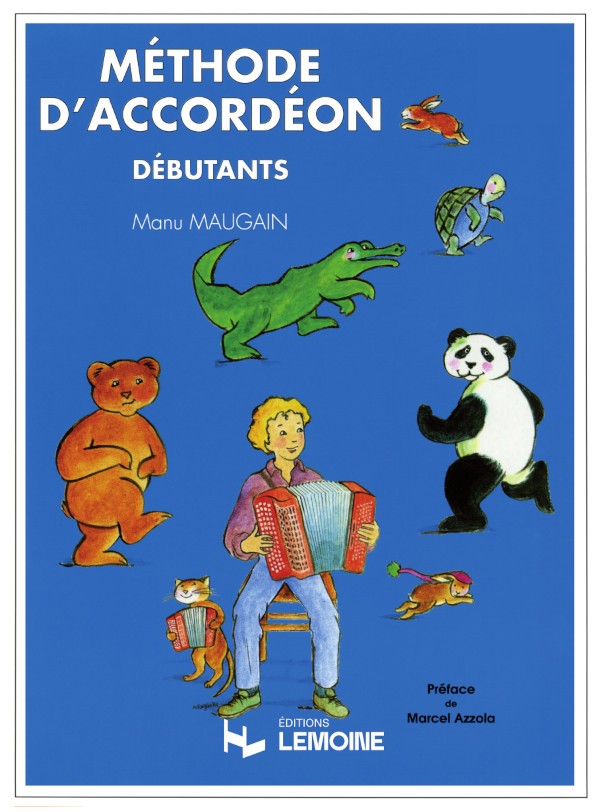 Méthode d'accordéon Vol.1 - méthode d'accordéon, Manu Maugain