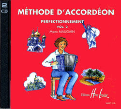 Méthode d'accordéon Vol.2 CD seul - méthode d'accordéon, Manu Maugain