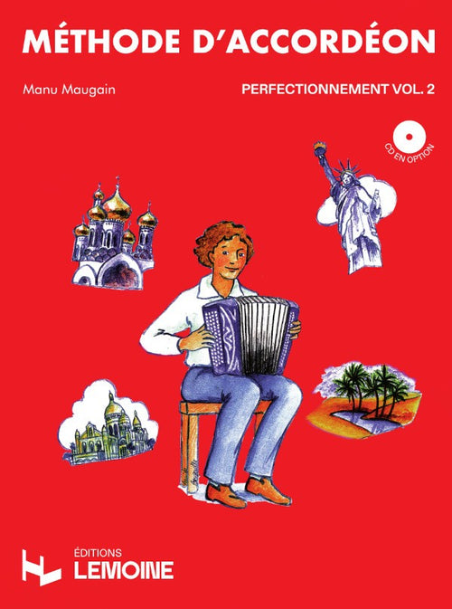Méthode d'accordéon Vol.2 - méthode d'accordéon, Manu Maugain