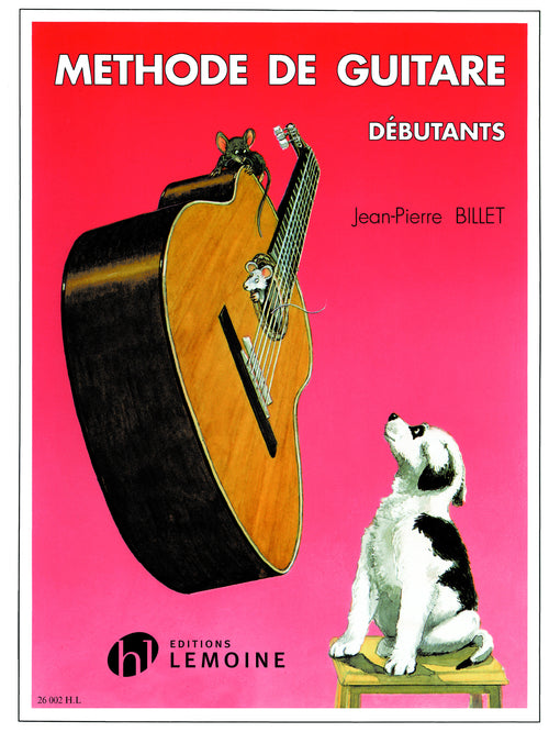 Méthode de guitare débutants - méthode de guitare, Jean-Pierre Billet