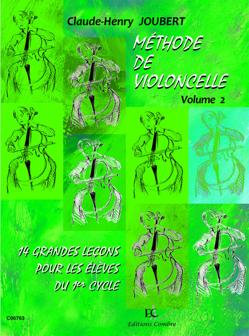 Méthode de violoncelle Vol.2 - 14 grandes leçons - méthode de violoncelle