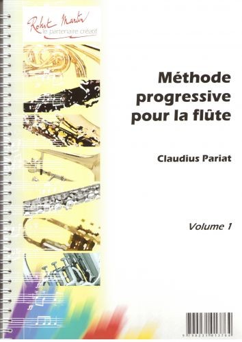 Méthode progressive pour la flûte (Vol.1 et 2) - méthode de flûte, Pariat
