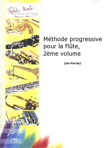 Méthode progressive pour la flûte Vol.2 - méthode de flûte, Pariat