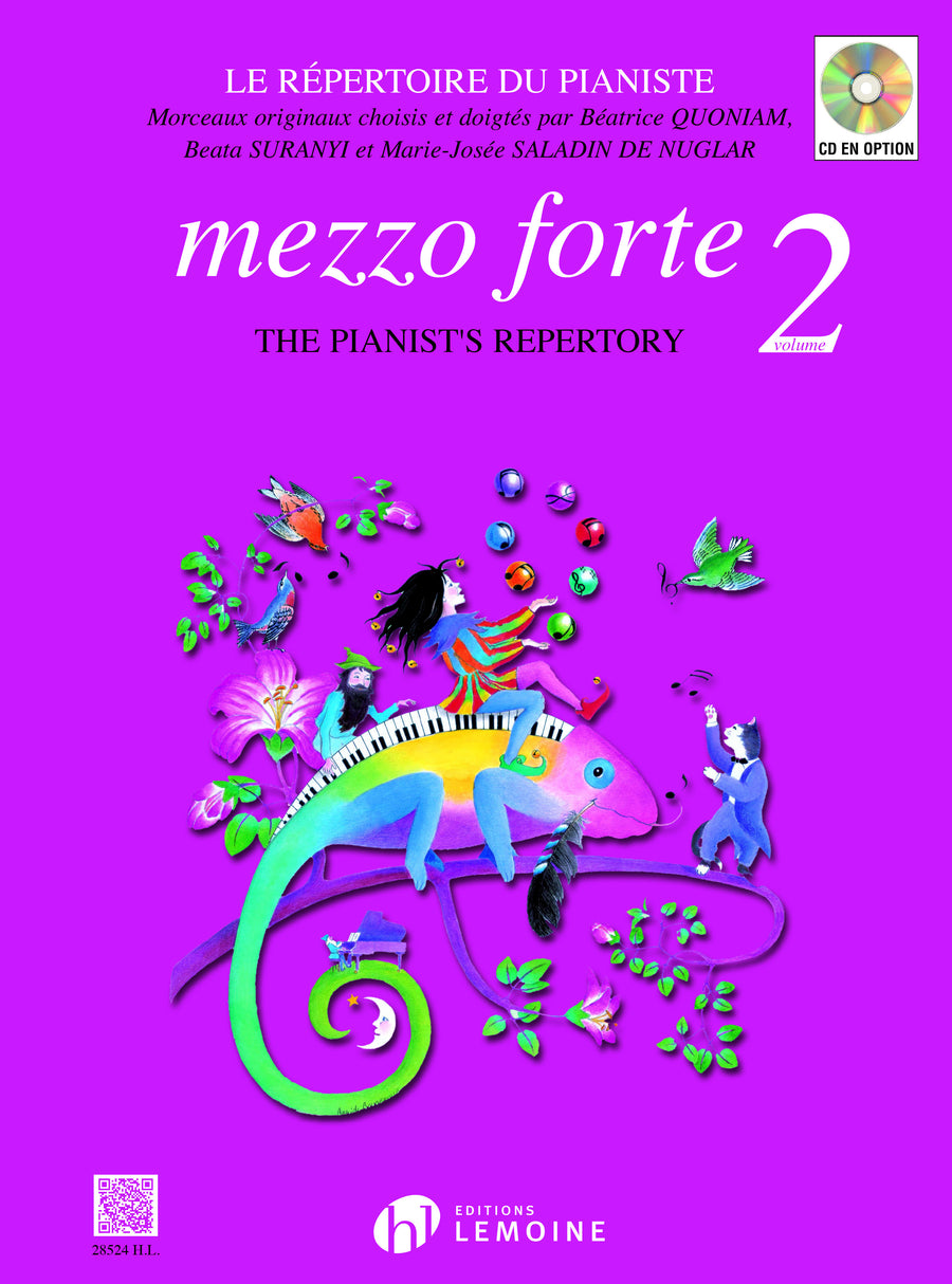 Mezzo forte Vol.2 - partition piano, M.J. Saladin de Nuglar