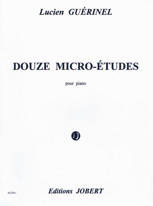 Micro-Etudes (12) - méthode de piano, Lucien Guerinel