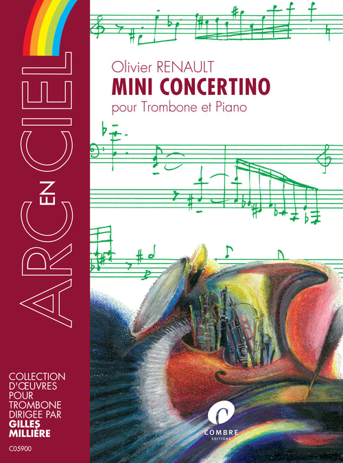 Mini concertino - partition trombone, Olivier Renault
