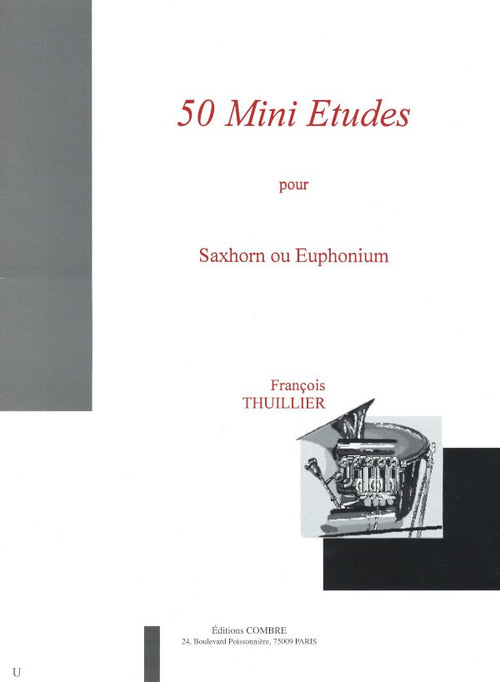 Mini études (50) - méthode de cuivres, François Thuillier