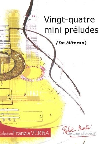 Mini préludes (24) - partition guitare, Alain Miteran