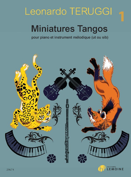 Miniatures Tangos Vol.1 - partition ensemble, Leonardo Teruggi