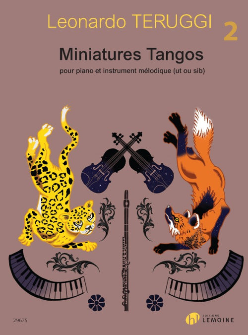Miniatures Tangos Vol.2 - partition ensemble, Leonardo Teruggi