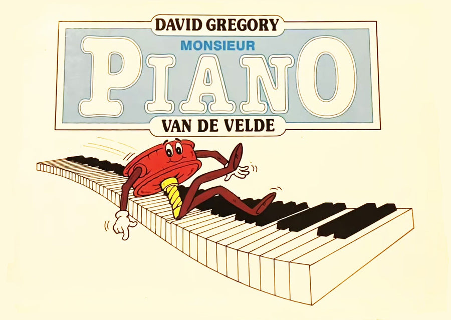 Monsieur Piano - partition piano, David Gregory