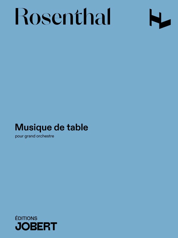 Musique de table - partition, Manuel Rosenthal