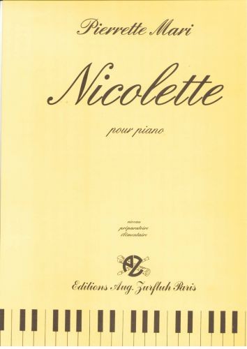 Nicolette - partition piano, Pierrette Mari