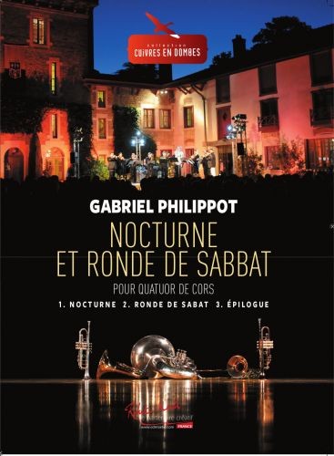 Nocturne et ronde de sabbat - partition cor, Gabriel Philippot