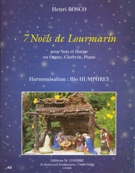 Noëls de Lourmarin (7) - partition chant, Henri Bosco
