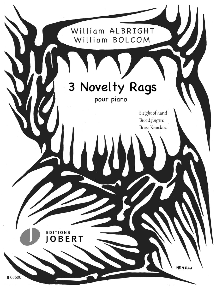 Novelty Rags (3) - partition piano, William Albright