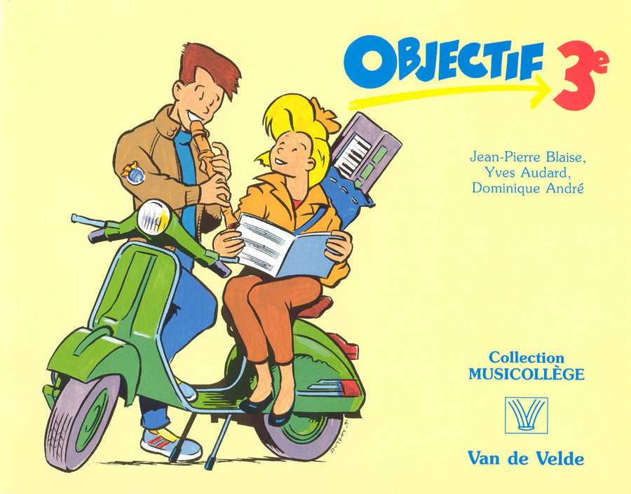 Objectif 3e - partition, Yves Audard