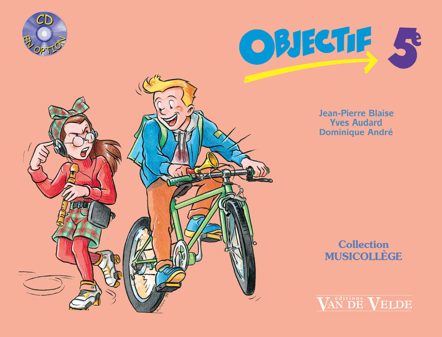 Objectif 5e - partition, Yves Audard