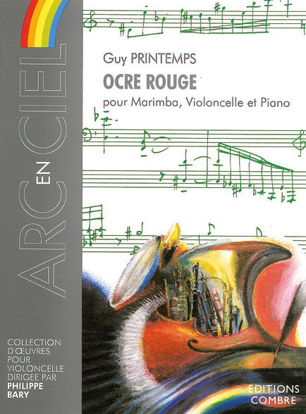 Ocre rouge - partition percussions, Guy Printemps