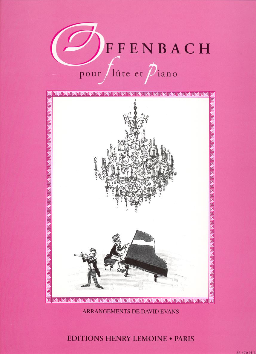 Offenbach - partition flûte, Jacques Offenbach