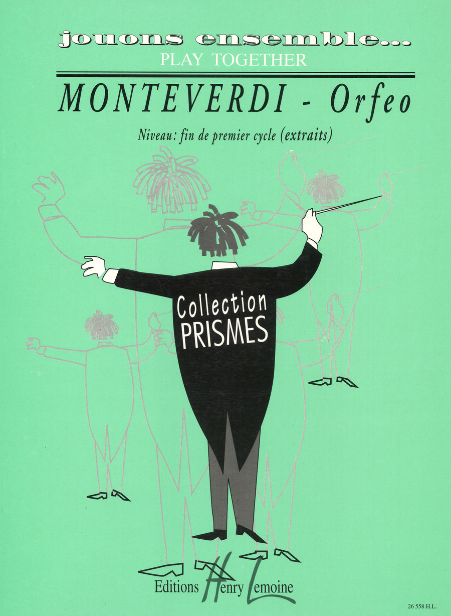 Orfeo - partition ensemble, Claudio Monteverdi