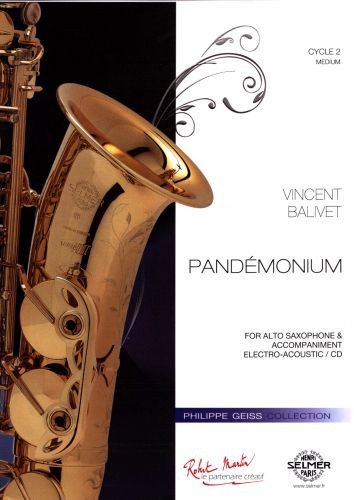 Pandémonium - partition saxophone, Vincent Balivet