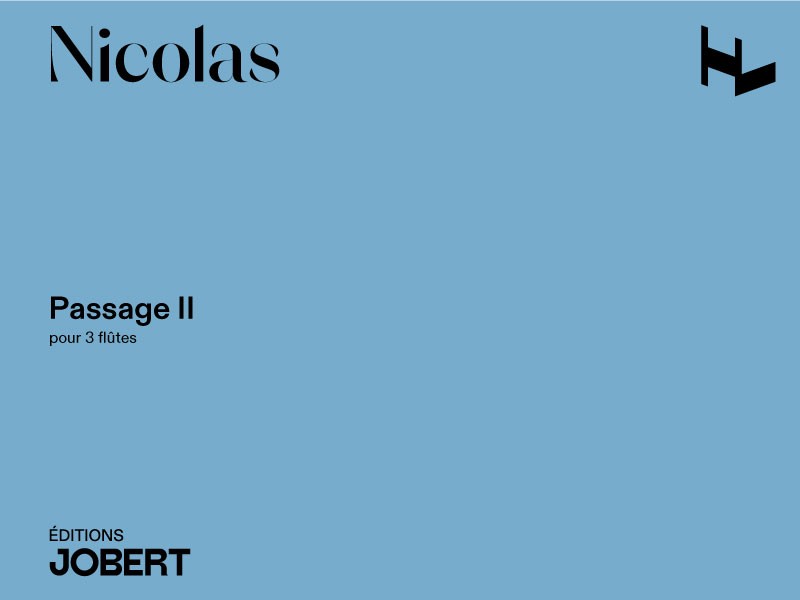 Passage II - partition flûte, François Nicolas