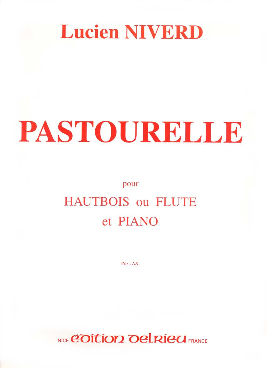 Pastourelle - partition flûte, Lucien Niverd