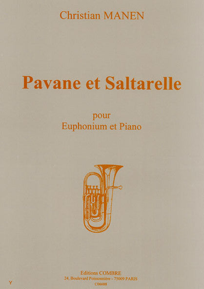 Pavane et Saltarelle Op.177 - partition cuivres, Christian Manen