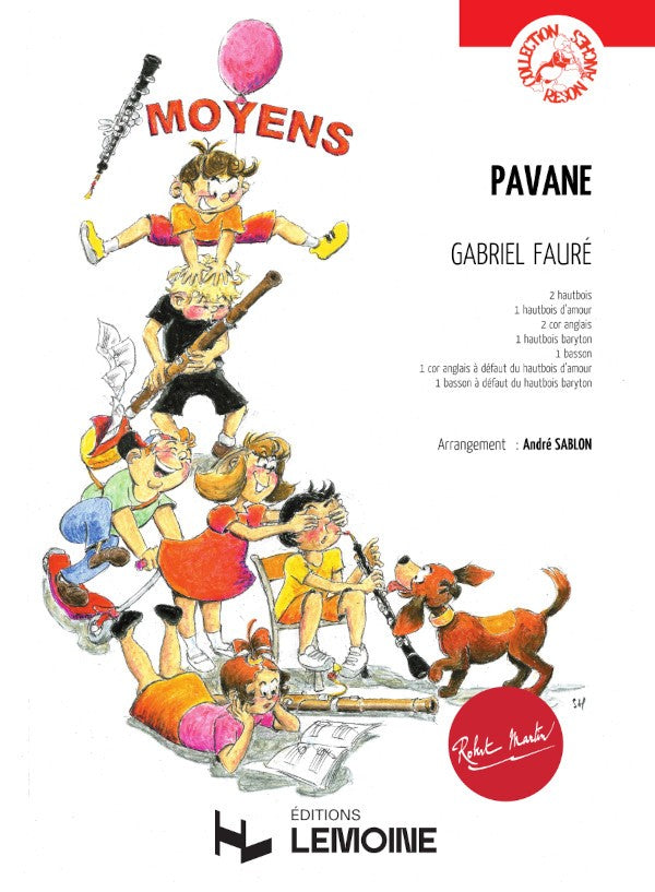 Pavane - partition hautbois, Gabriel Faure