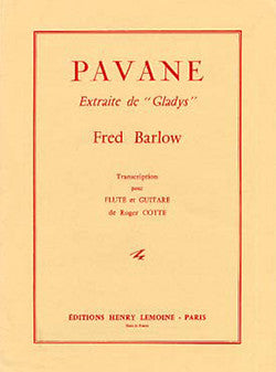 Pavane - partition flûte, Fred Barlow