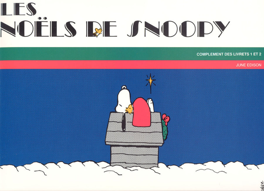 Peanuts - Noël de Snoopy - partition piano, June Edison