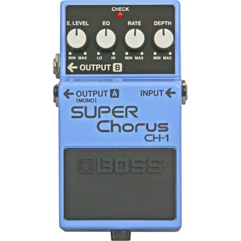 Pedale D'effets Boss CH 1 Super Chorus