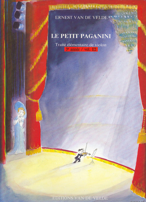 Petit Paganini Vol.3 - partition violon, Ernest Van de Velde