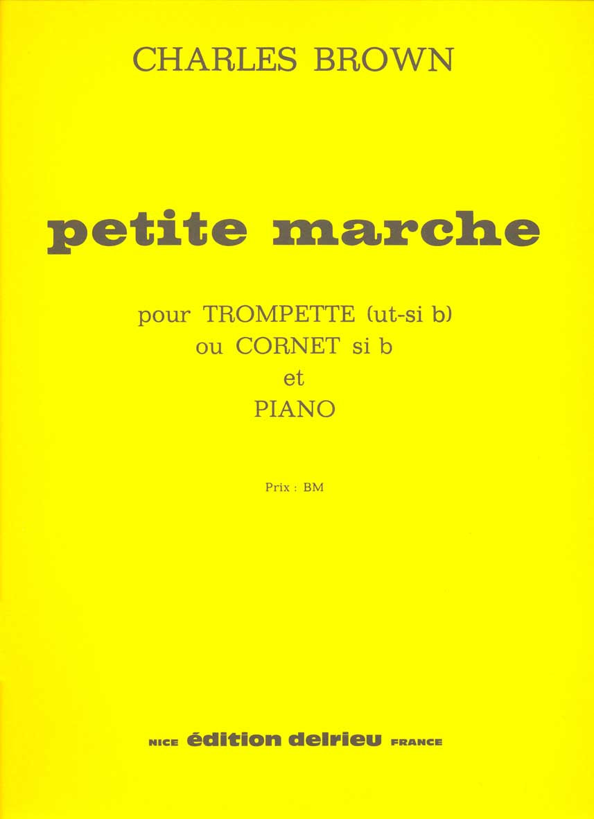 Petite marche - partition trompette, Charles Brown