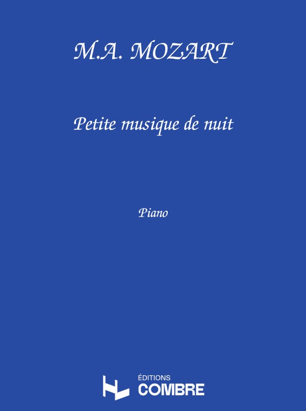 Petite musique de nuit - partition piano, Wolfgang Amadeus Mozart