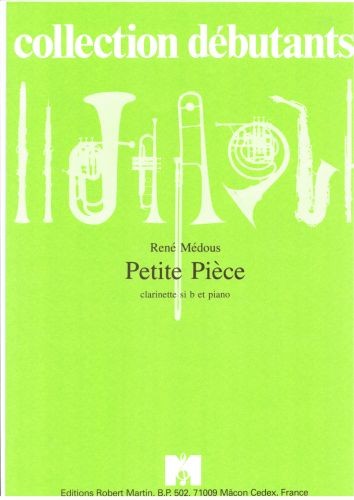Petite pièce - partition clarinette, Medous
