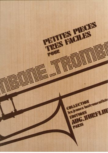 Petites pièces très faciles - partition trombone, Divers