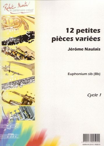 Petites pièces variées (12), version Bb - partition cuivres, Jérôme Naulais