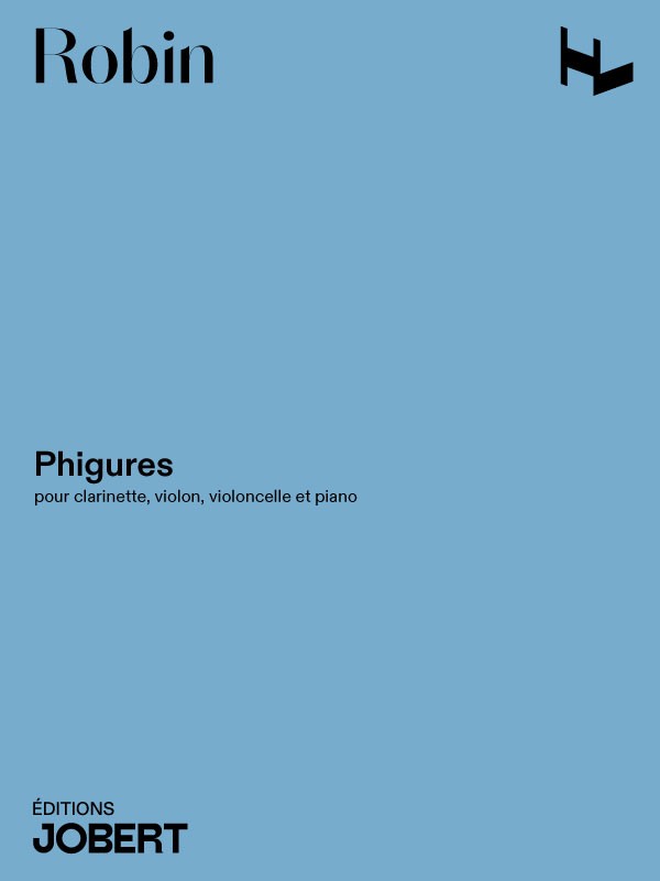 Phigures - partition clarinette, Yann Robin