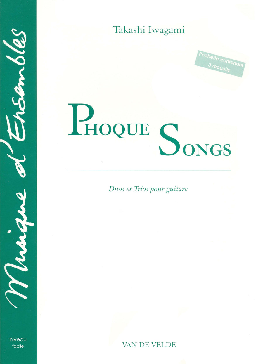 Phoque songs - partition guitare, Takashi Iwagami