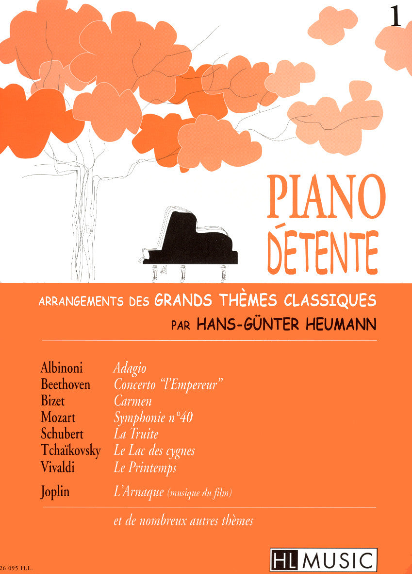 Piano détente Vol.1 - partition piano, Hans Günter Heumann