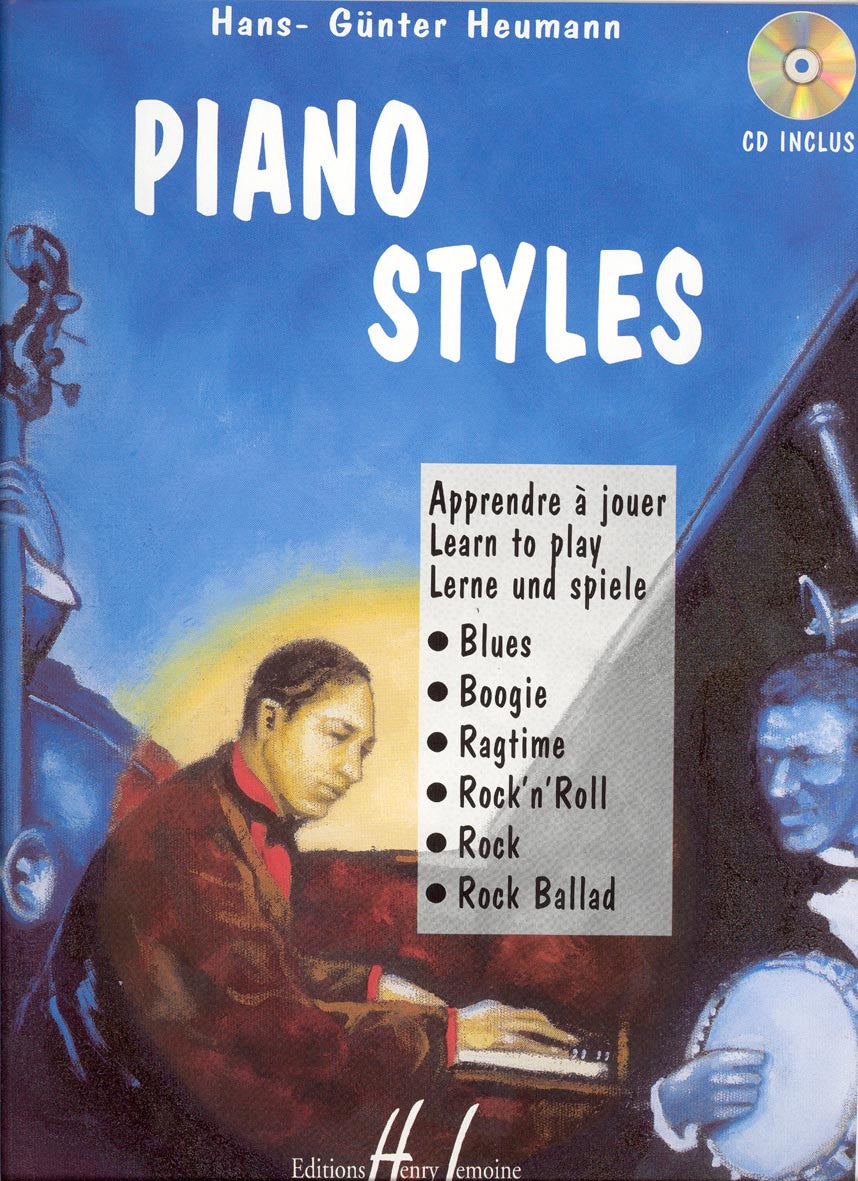 Piano styles - partition piano, Hans Günter Heumann