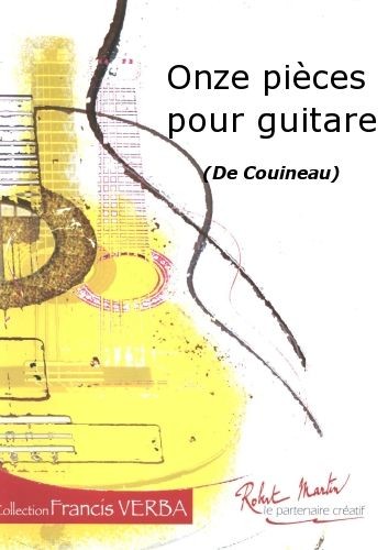 Pièces (11) - partition guitare, Patrice Couineau