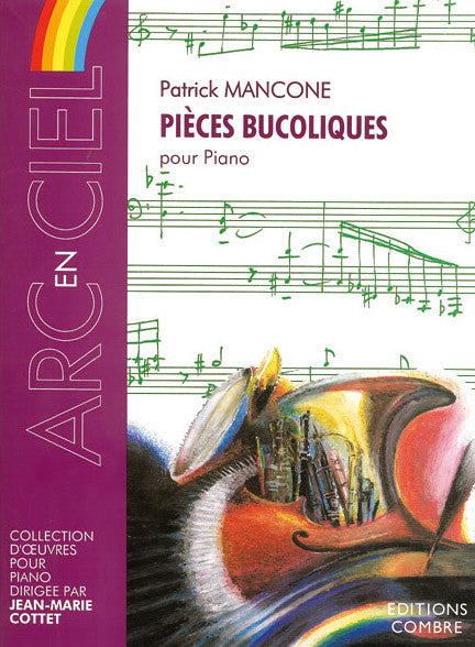 Pièces bucoliques - partition piano, Patrick Mancone